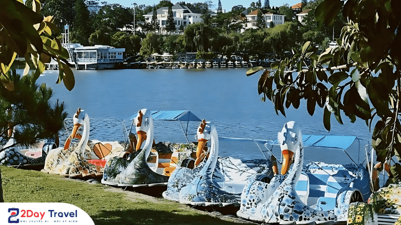 ĐÀ LẠT DỪNG HOẠT ĐỘNG ĐẠP VỊT TRÊN HỒ XUÂN HƯƠNG 1 Hoạt động đạp vịt - Đà Lạt