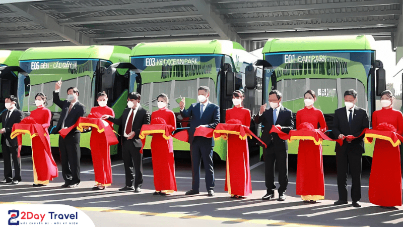 XE BUÝT ĐIỆN VINBUS - CHÍNH THỨC VẬN HÀNH TẠI NHA TRANG 10 Xe buýt điện Vinbus chính thức vận hành tại Nha Trang