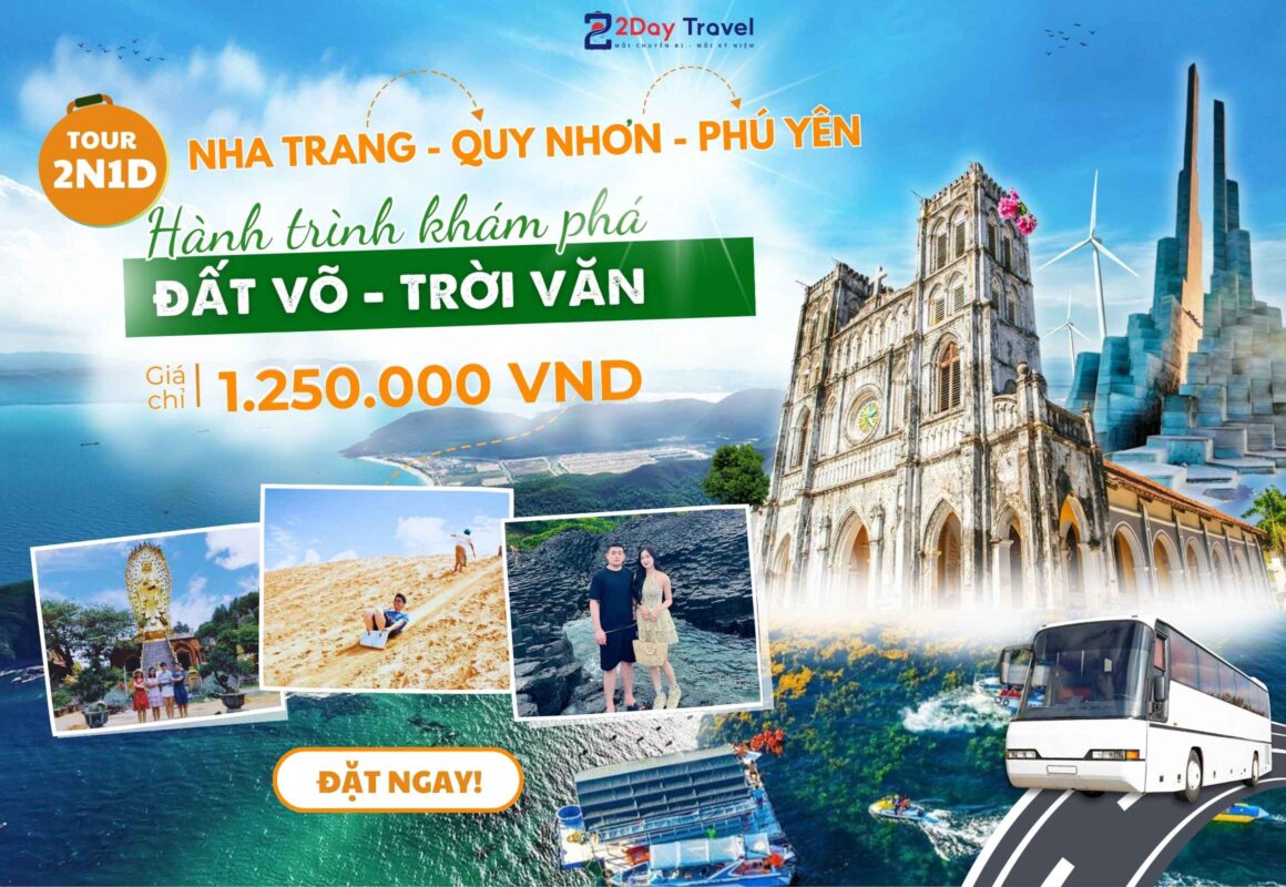 Tour Nha Trang - Quy Nhơn - Phú Yên2n1d 2Day Travel