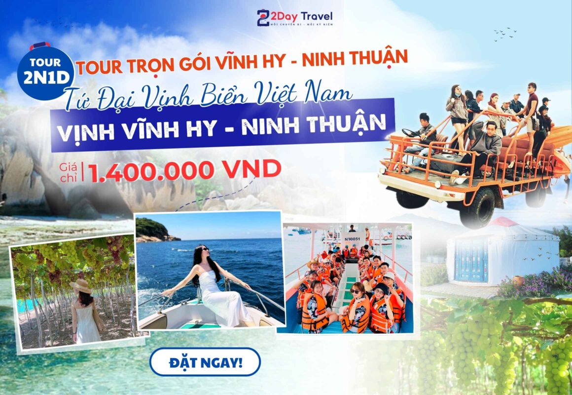 Tour trọn gói Nha Trang Vĩnh Hy 2n1d 2Day Travel